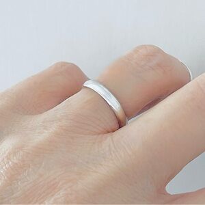 💐TOP SELLER 💐Sterling Silver Thin 3mm Wedding Band, Stackable Ring, Unisex Bands